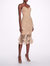 Strappy Cocktail Dress - Nude - Nude