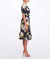 Sweetheart Neckline Floral Print Fitted Midi Dress