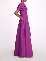 Taffeta Gown - Violet