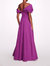 Taffeta Gown - Violet