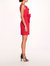 Taffeta Mini Dress -  Lipstick Red