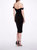 Velvet Cocktail Dress - Black