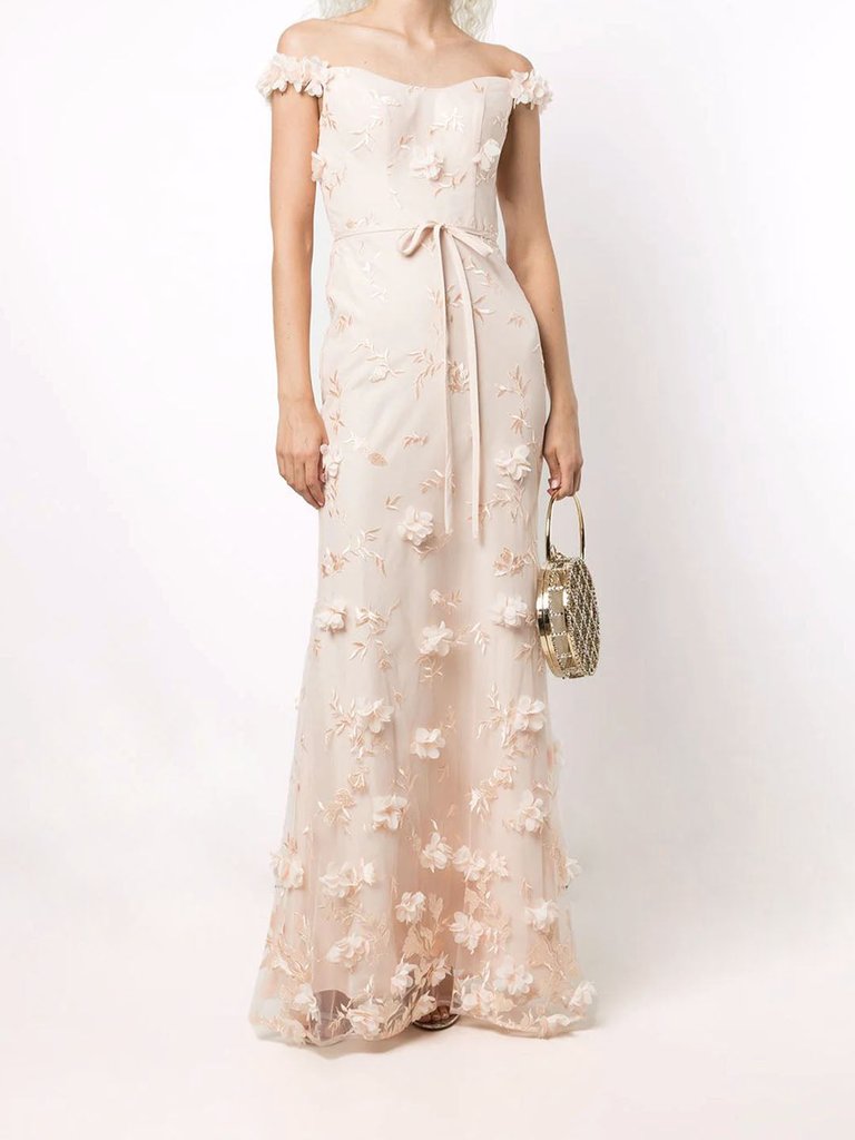 Venice Gown - Pale Blush