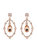 Open Orbital Rose Gold Earring - Rose Gold