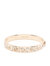 Pavé Motif Bangle - Gold