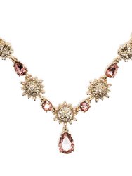 Pink Y Necklace