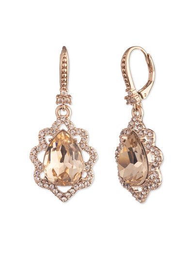 Marchesa Poised Rose Drop Earring product
