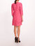 Anise Mini Dress - Fuchsia