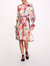 Danica Shirtdress - Ivory Multi