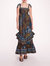 Flying Cheetah Maxi Dress - Blue Multi - Blue Multi