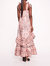 Flying Cheetah Maxi Dress - Pink Multi