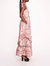 Flying Cheetah Maxi Dress - Pink Multi