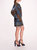 Flying Cheetah Mini Dress - Blue Multi