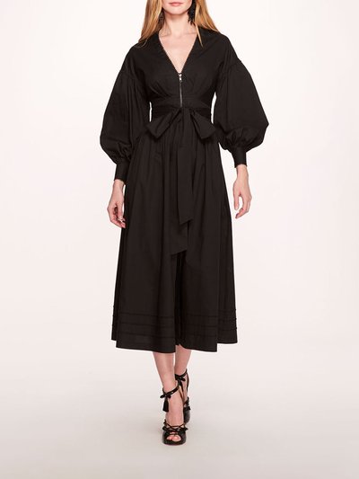 Marchesa Rosa Indigo Midi Dress - Black product