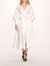 Indigo Midi Dress - White - White
