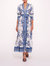 Ivy Maxi Dress - Blue Multi