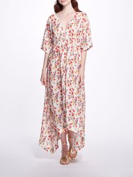 Leilani Dress In Poppy - Poppy