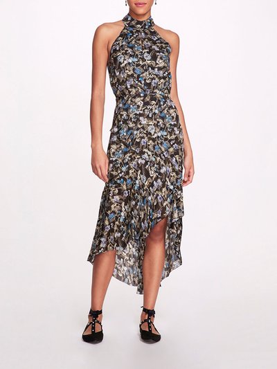 Marchesa Rosa Magnolia Dress - Black Blue product