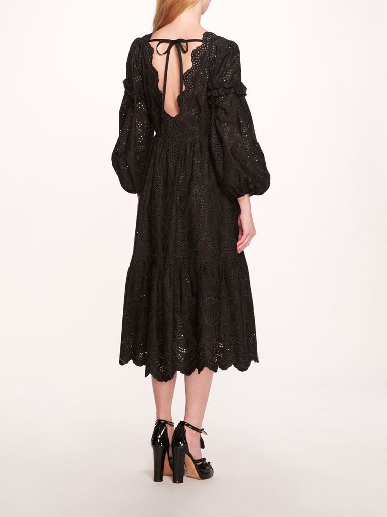 Nolana Midi Dress - Black