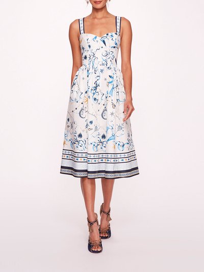 Marchesa Rosa Willow Dress - Blue Multi product