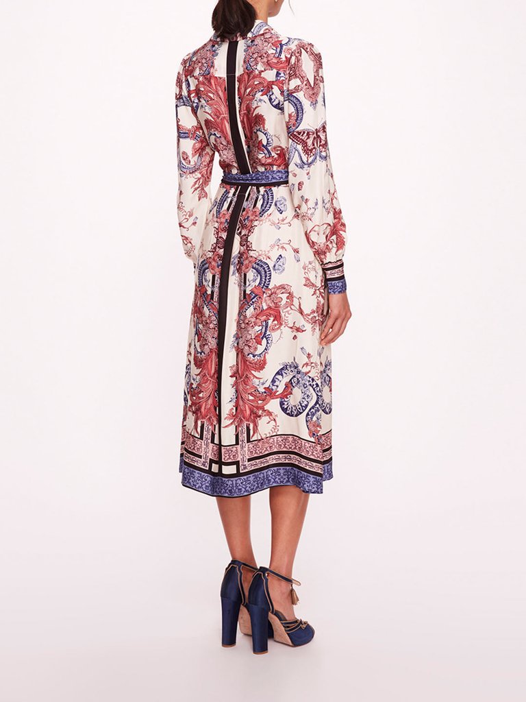 Zea Shirtdress - Rose Multi