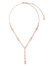 Rose Gold Y Necklace - Rose Gold