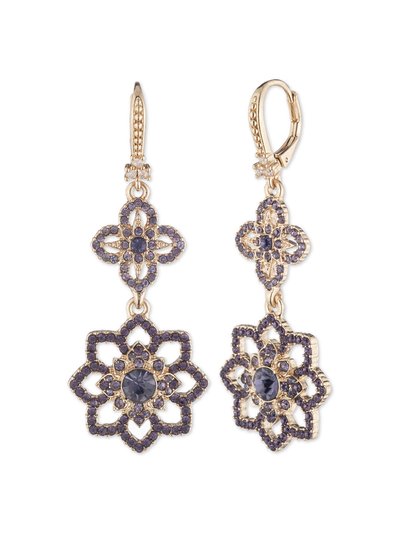 Marchesa Tanzanite Lace Double Drop Earring product