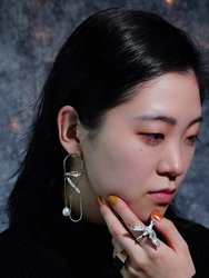 Osaka Asymmetric Statement Earrings