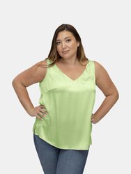 High Low V Neck Tank