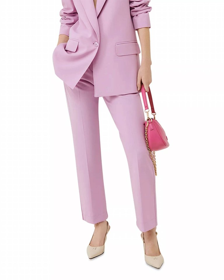 India Pant In Lilac - Lilac