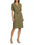 Spicco Dress In Khaki Denim