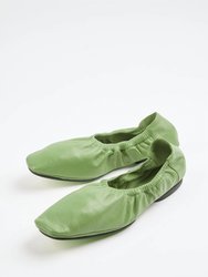 Travel Ballerina Loafer In Verde