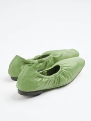 Travel Ballerina Loafer In Verde