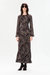 Alvarez Sara Midi Dress - Dark Brown