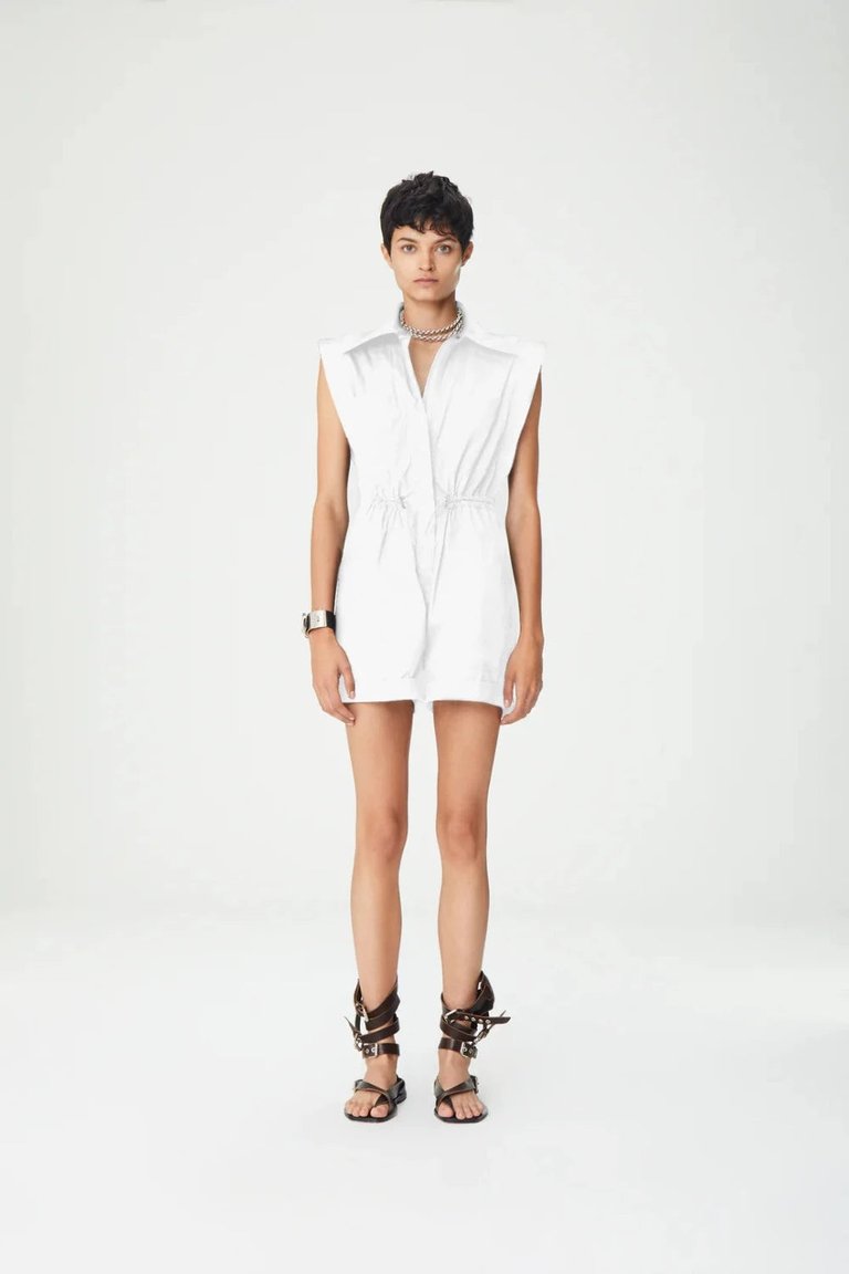 Bahia Ursula Romper - Off White - Off White