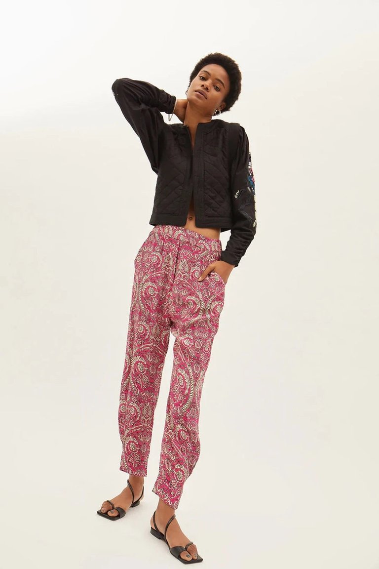 Besalu Floral Pant - Mix 1 Pink