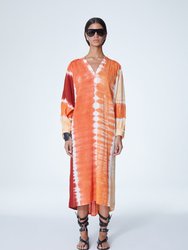 Concordia Lupa Shirt Dress (Final Sale) - Mix 1 Orange