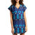 Andi Silk Dress In Midnight Ikat Print - Midnight Ikat Print