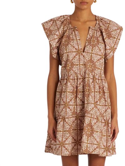 Marie Oliver Kara Dress In Nouveau Mosaic product