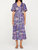 Noa Dress - Violet Tile