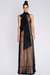 Easha Dress - Black-Nude