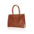 Merci Tote - Tabac Embossed Croc-Print