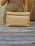 The Binge Lunch Clutch - Camel - Brown