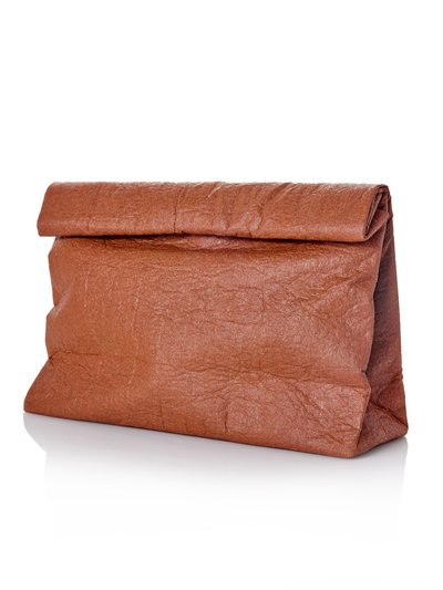 Merci Mini — Tabac Embossed Leather - FINAL SALE