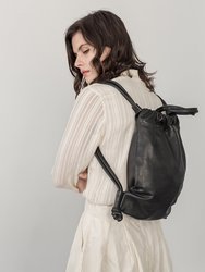 The Nouveau Backpack - Pebble Black