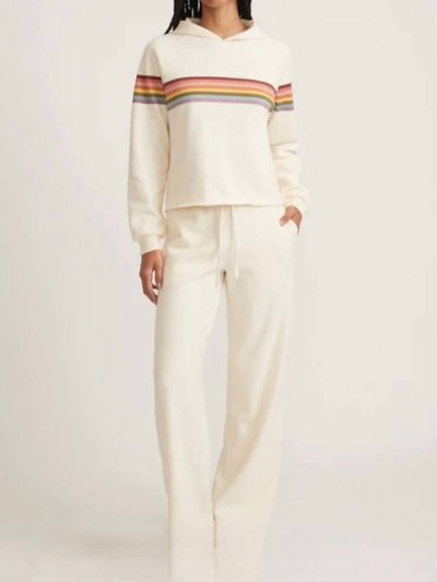 Marine Layer Anytime Wide Leg Sweatpant In Antique White product