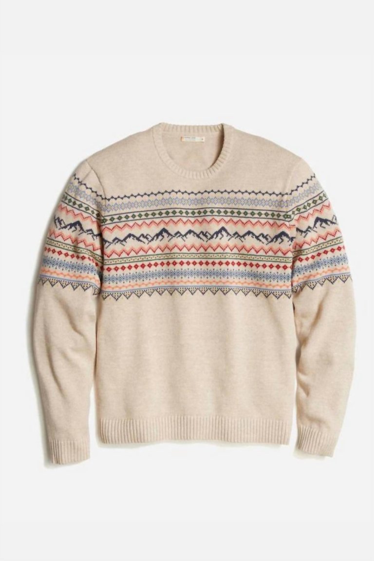 Archive Calama Sweater In Oatmeal/multi - Oatmeal/multi