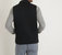 Corbet Full Zip Vest In Black Heather