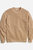 Garment Dye Crew Sweater In Toasted Coconut