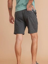 Men's Sport Yoga Shorts In Asphalt Heather